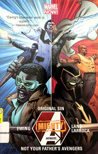 Cover for Mighty Avengers (Marvel, 2014 series) #3 - Original Sin - Not Your Father's Avengers