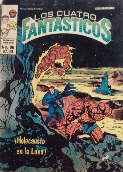 Cover for Los Cuatro Fantásticos (Novedades, 1980 series) #96