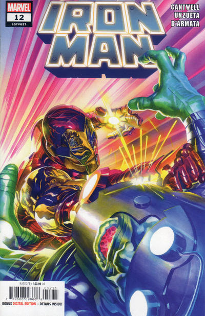 Cover for Iron Man (Marvel, 2020 series) #12 (637)