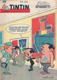 Cover Thumbnail for Le journal de Tintin (Le Lombard, 1946 series) #34/1960
