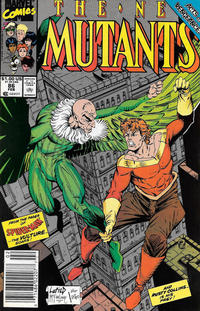 Cover Thumbnail for The New Mutants (Marvel, 1983 series) #86 [Newsstand]