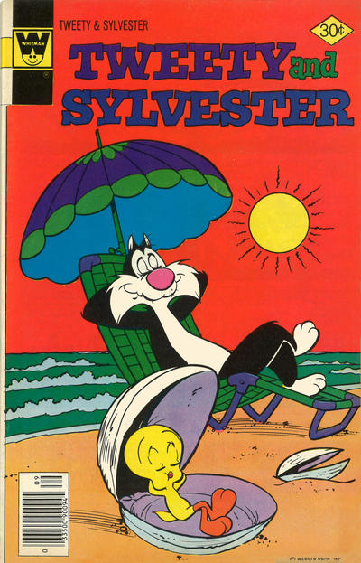 Cover for Tweety and Sylvester (Western, 1963 series) #73 [Whitman]