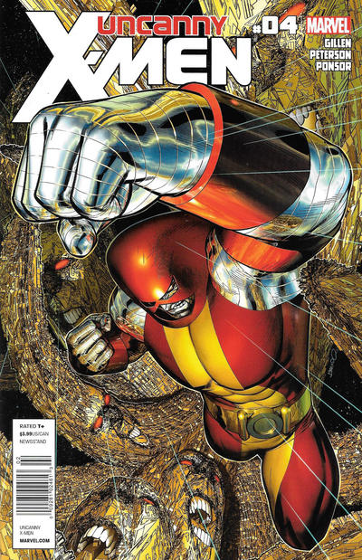 Cover for Uncanny X-Men (Marvel, 2012 series) #4 [Newsstand]