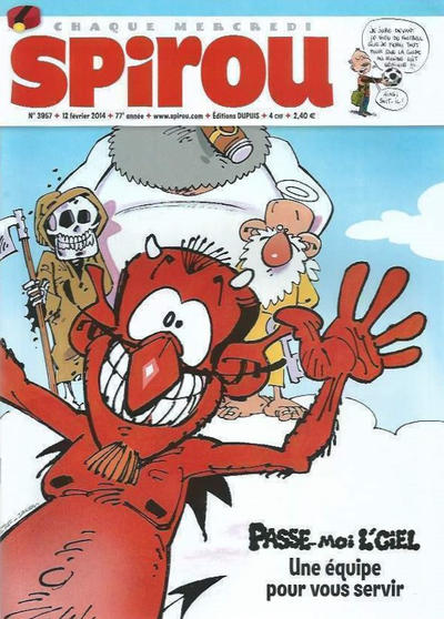 Cover for Spirou (Dupuis, 1947 series) #3957