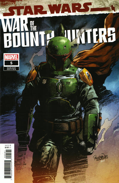 Cover for Star Wars: War of the Bounty Hunters (Marvel, 2021 series) #5 [Carlo Pagulayan Variant]