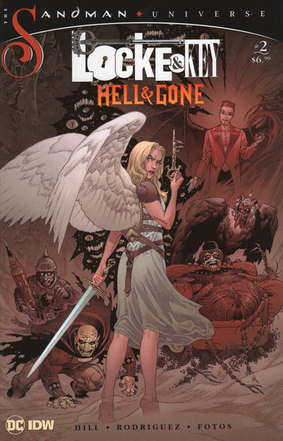 Cover for Locke & Key / The Sandman Universe: Hell & Gone (DC, 2021 series) #2 [Cover A - Gabriel Rodriguez]