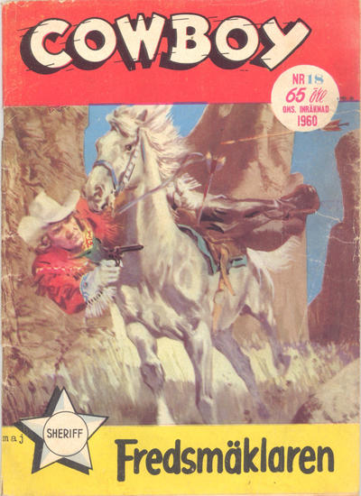 Cover for Cowboy (Centerförlaget, 1951 series) #18/1960