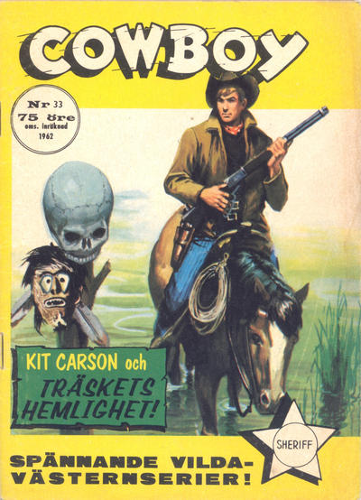 Cover for Cowboy (Centerförlaget, 1951 series) #33/1962