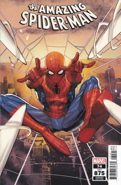 Cover for Amazing Spider-Man (Marvel, 2018 series) #74 (875) [Variant Edition - Leinil Francis Yu Cover]