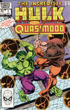 Cover for The Incredible Hulk versus Quasimodo (Marvel, 1983 series) #1 [Direct]
