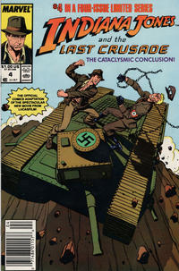 Cover Thumbnail for Indiana Jones and the Last Crusade (Marvel, 1989 series) #4 [Newsstand]