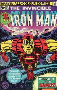 Cover for Iron Man (Marvel, 1968 series) #80 [British]