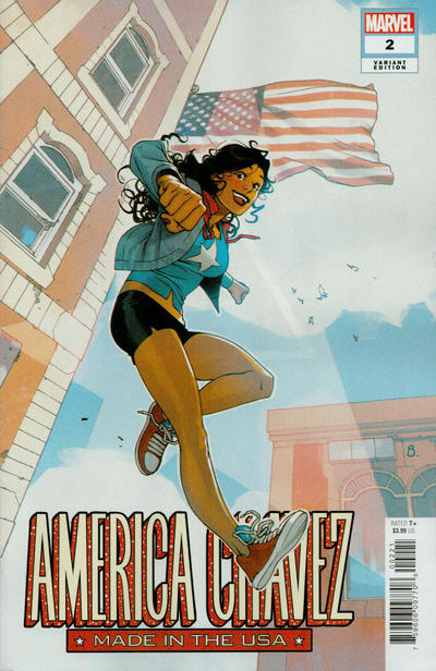 Cover for America Chavez: Made in the USA (Marvel, 2021 series) #2 [Bengal Cover]