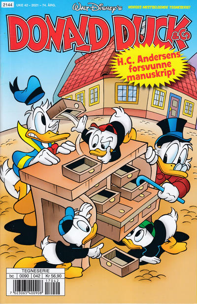 Cover for Donald Duck & Co (Hjemmet / Egmont, 1948 series) #42/2021