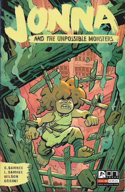 Cover for Jonna and the Unpossible Monsters (Oni Press, 2021 series) #6