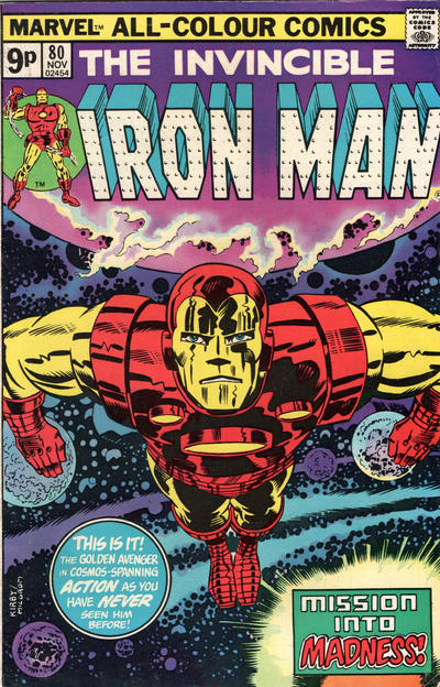 Cover for Iron Man (Marvel, 1968 series) #80 [British]
