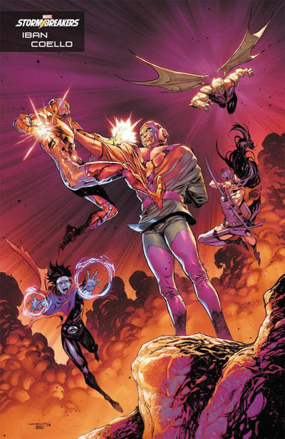 Cover for Kang the Conqueror (Marvel, 2021 series) #1 [Carmen Carnero 'Stormbreakers']