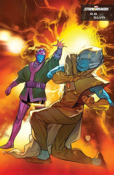 Cover for Kang the Conqueror (Marvel, 2021 series) #1 [Joshua Cassara 'Stormbreakers']