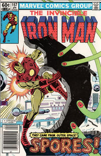 Cover for Iron Man (Marvel, 1968 series) #157 [Newsstand]