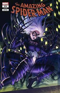 Cover Thumbnail for Amazing Spider-Man (Marvel, 2018 series) #23 (824) [Variant Edition - ComicXposure Exclusive  'Black Cat Venomized' - Woo Dae Shim Cover]