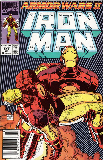 Cover for Iron Man (Marvel, 1968 series) #261 [Newsstand]