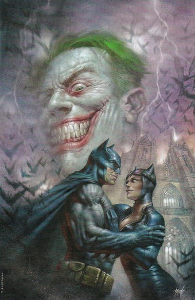 Cover for Batman (DC, 2016 series) #50 [Scorpion Comics / Clan McDonald Comics Lucio Parrillo Virgin Cover]