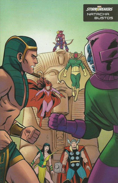 Cover for Kang the Conqueror (Marvel, 2021 series) #1 [Natacha Bustos 'Stormbreakers']
