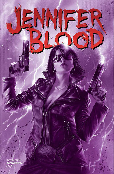 Cover for Jennifer Blood (Dynamite Entertainment, 2021 series) #1 [Cover G Tint Cover Lucio Parrillo]