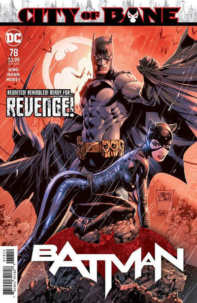 Cover for Batman (DC, 2016 series) #78 [Second Printing]