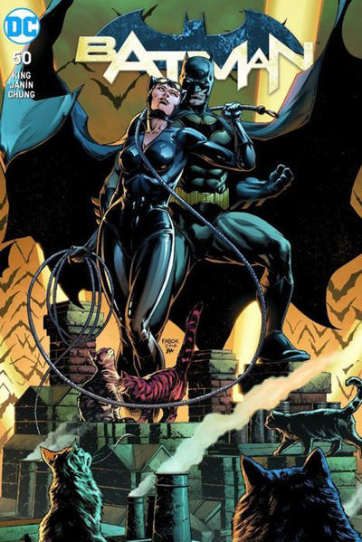 Cover for Batman (DC, 2016 series) #50 [Yesteryear Comics Jason Fabok Cover]