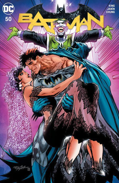 Cover for Batman (DC, 2016 series) #50 [NealAdamsStore.com SDCC Exclusive Color Cover]