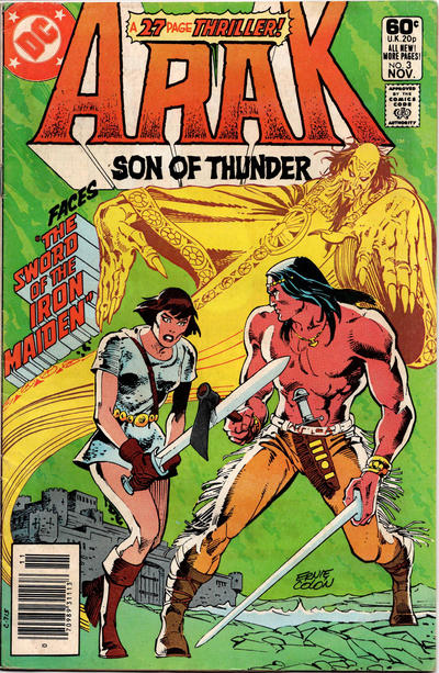 Cover for Arak / Son of Thunder (DC, 1981 series) #3 [Newsstand]