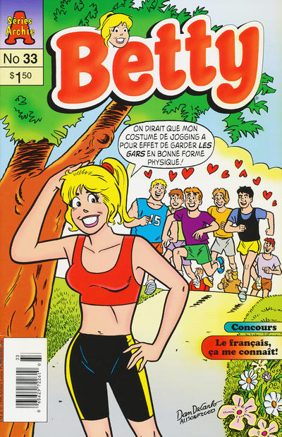 Cover for Betty (Editions Héritage, 1993 series) #33