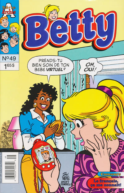 Cover for Betty (Editions Héritage, 1993 series) #49