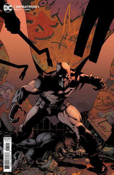 Cover for I Am Batman (DC, 2021 series) #1 [Greg Capullo Cardstock Variant Cover]
