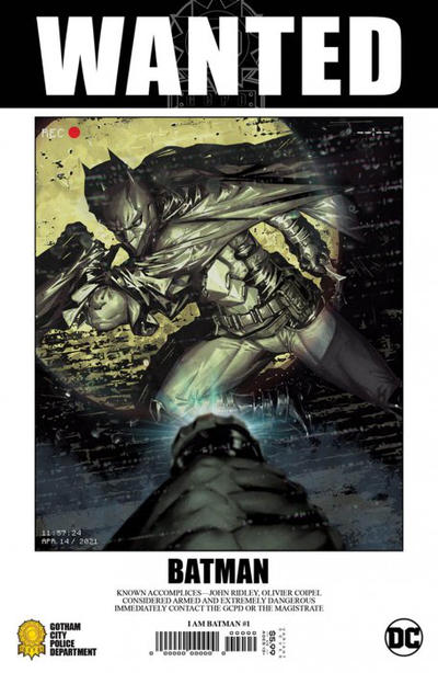 Cover for I Am Batman (DC, 2021 series) #1 [Kael Ngu Cardstock Variant Cover]