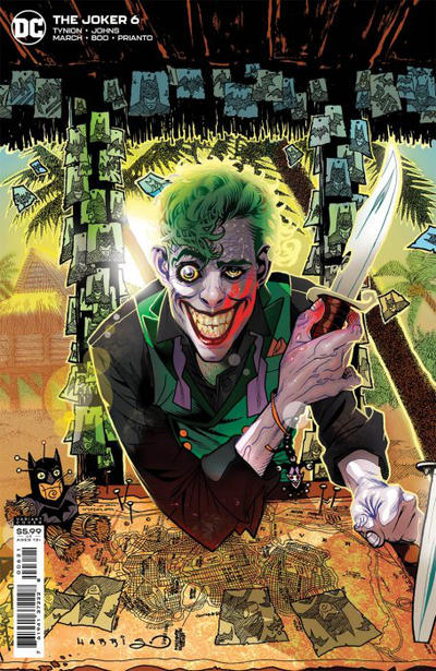 Cover for The Joker (DC, 2021 series) #6 [Tony Harris Variant Cover]