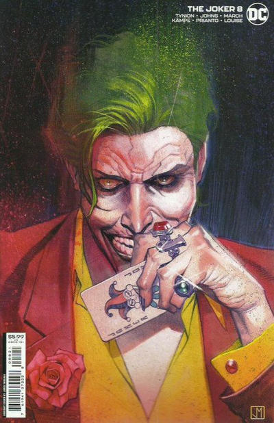 Cover for The Joker (DC, 2021 series) #8 [Jorge Molina Variant Cover]
