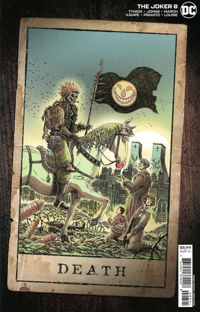 Cover for The Joker (DC, 2021 series) #8 [James Stokoe Variant Cover]