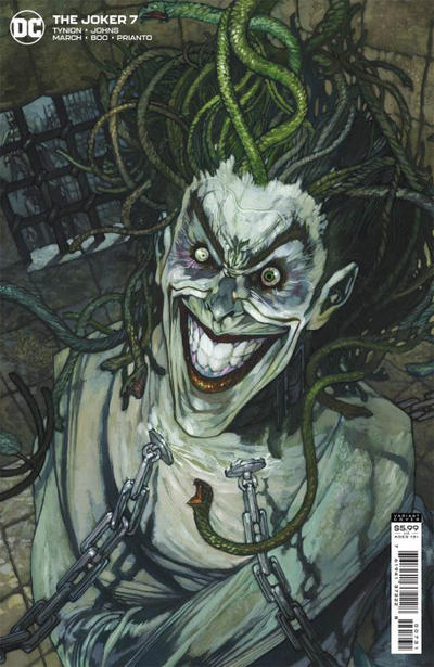 Cover for The Joker (DC, 2021 series) #7 [Simone Bianchi Variant Cover]