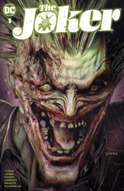 Cover for The Joker (DC, 2021 series) #1 [The Comic Mint John Giang Trade Dress Cover]