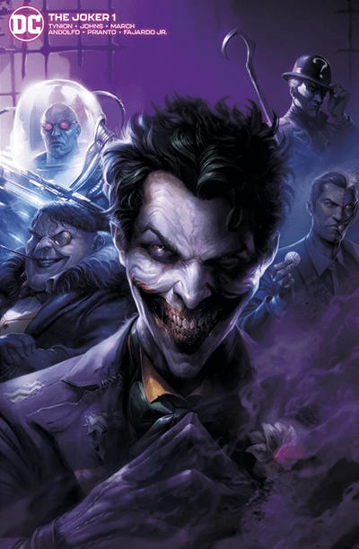 Cover for The Joker (DC, 2021 series) #1 [Jolzar Collectibles Francesco Mattina Minimal Trade Dress Cover]