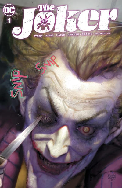 Cover for The Joker (DC, 2021 series) #1 [Comics Elite Ryan Brown Trade Dress Cover]