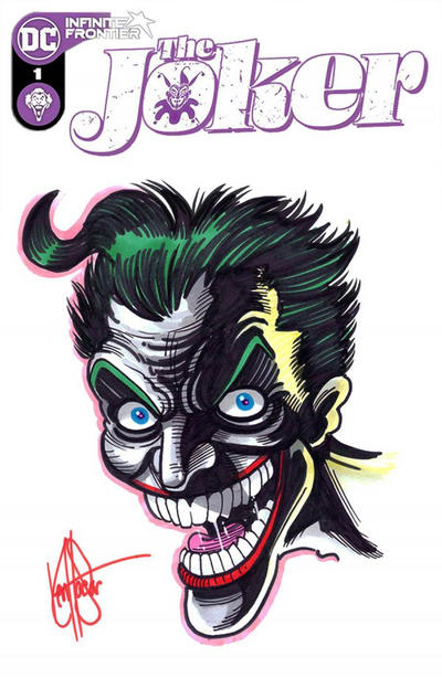 Cover for The Joker (DC, 2021 series) #1 [DF Signed Ken Haeser]