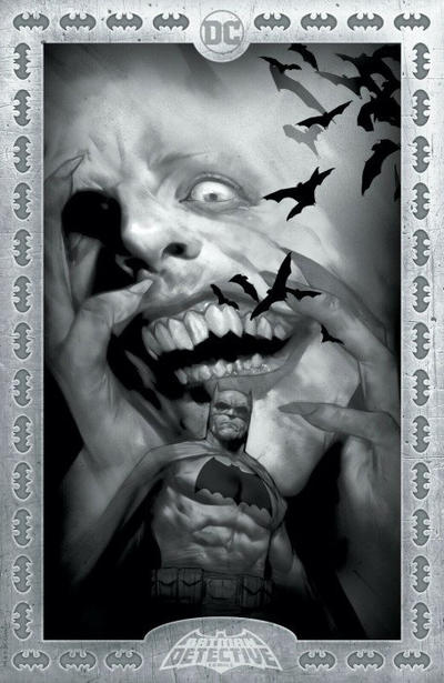 Cover for Detective Comics (DC, 2011 series) #1027 [Torpedo Comics Ben Oliver Black and White Variant Cover]