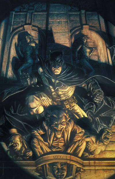 Cover for Detective Comics (DC, 2011 series) #1027 [Torpedo Comics Lee Bermejo Virgin Variant Cover]