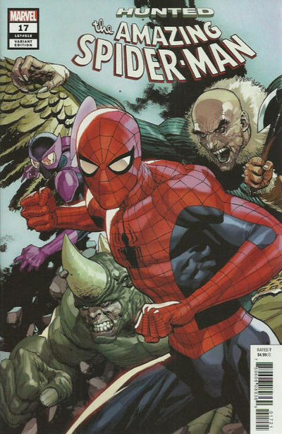 Cover for Amazing Spider-Man (Marvel, 2018 series) #17 (818) [Variant Edition - Leinil Francis Yu Connecting Cover]