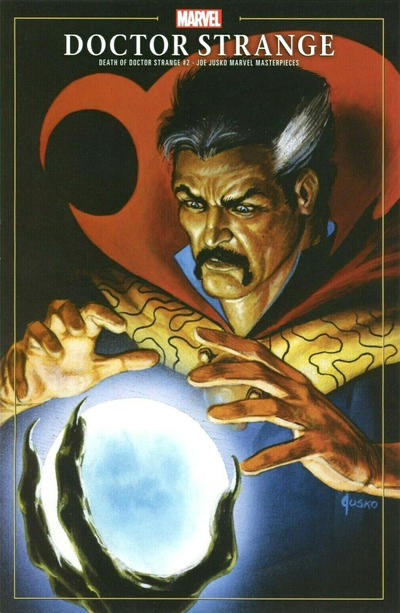 Cover for Death of Doctor Strange (Marvel, 2021 series) #2 [Joe Jusko 'Marvel Masterpieces Variant']