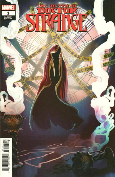 Cover for Death of Doctor Strange (Marvel, 2021 series) #1 [Stephanie Hans Cover]