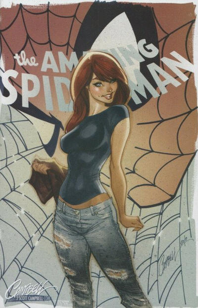 Cover for Amazing Spider-Man (Marvel, 2018 series) #14 (815) [Variant Edition - JScottCampbell.com Exclusive - Cover I]